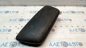 Kia Optima 11-16 leather armrest, black, black stitching, dry-cleanable