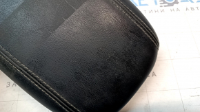 Dodge Dart 13-16 leather armrest, black, dry-cleanable