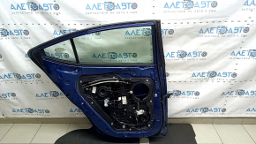 Rear left door assembly Hyundai Elantra AD 17-20 blue VU, butt, painted 0.3