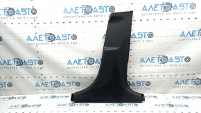 Lower right center pillar trim for Hyundai Elantra AD 17-20, black, scratches