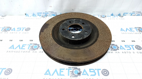 Front left brake disc Mazda CX-90 24-26 for R21, 345/32 mm, rusty