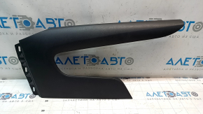 Left side center console trim for Nissan Pathfinder 13-16, black, scratched