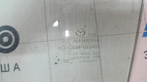 Mazda CX-90 24-26 front left door glass, green, laminated glass