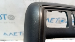 Nissan Pathfinder 13-20 rear center console trim, black, scratches