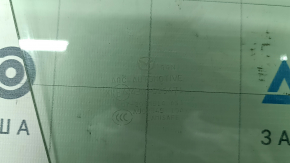 Mazda CX-90 24-26 front right door glass, green, laminated glass