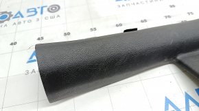 Rear inner right door sill plate for Hyundai Elantra AD 17-20, black, scratches
