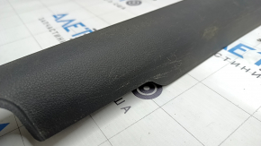 Front inner left door sill plate for Hyundai Elantra AD 17-20, black, scratches, broken fastener