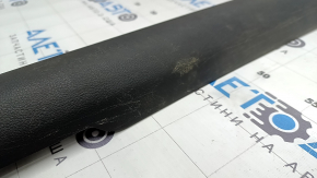 Front inner left door sill plate for Hyundai Elantra AD 17-20, black, scratches, broken fastener