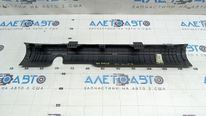 Front inner right door sill plate for Hyundai Elantra AD 17-20, black, scratches