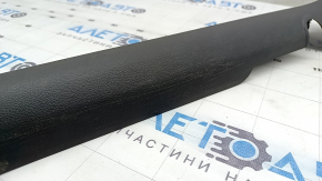 Front inner right door sill plate for Hyundai Elantra AD 17-20, black, scratches