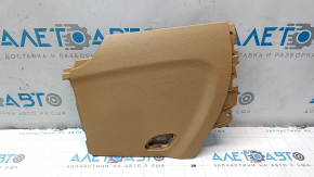 Left rear side center console trim for Dodge Durango 2011-2013, beige, scratches