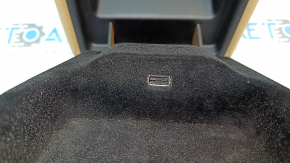 Dodge Durango 2011-2013 beige armrest, USB, worn, dented, broken mount