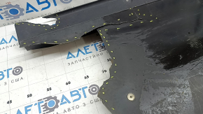 Mazda CX-90 front right underbody protection 24-26 cracks, body is punctured, no fragments