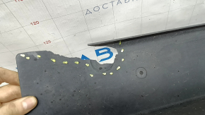 Mazda CX-90 front right underbody protection 24-26 cracks, body is punctured, no fragments