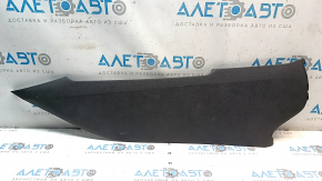 Left side center console trim for Infiniti QX50 19-25, black, scratches
