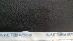 Left side center console trim for Infiniti QX50 19-25, black, scratches