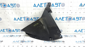 Front left fender liner, lower part, Mazda CX-90 24-26, crack in fastening, tear