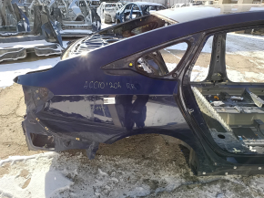 Quarter wing rear right Honda Accord 18-22 blue, on the body, bumpers