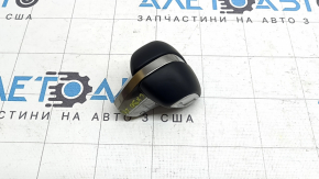 Mazda CX-90 24-26 black leather gear knob with scratches