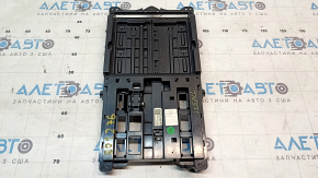 Tesla Model 3 21 center console compartment cover - gray, paint blistering