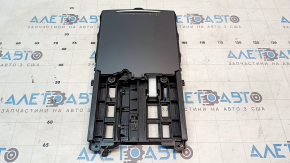 Tesla Model 3 21 center console compartment cover - gray, paint blistering