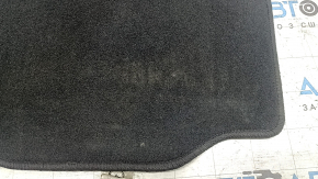 Set of Mazda CX-90 24-26 black floor mats, ready for cleaning