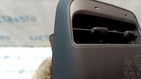 Tesla Model 3 18 center console air vent with trim, black, scratches, dry cleanable