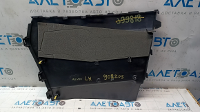 Lower left center console trim for Lexus RX350 RX450h 10-15, black, scratches, broken fastener