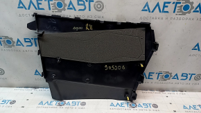 Lexus RX350 RX450h 10-15 black lower right center console trim, scratch, broken fastener
