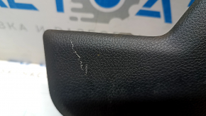 Left side center console trim for a 19-22 Honda Insight without console, black, scratches