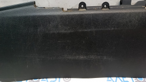 Left side center console trim for a 19-22 Honda Insight without console, black, scratches