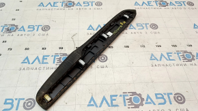 Honda Insight 19-22 center console trim, right side, upper, cloth, black, dry-cleanable