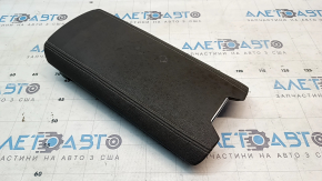 Lincoln MKZ 13-16 center console armrest, dark gray leather, dry cleanable