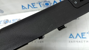 Center pillar trim lower right Hyundai Santa FE Sport 13-18 dark brown, scratch