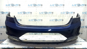 Rear bumper bare Hyundai Elantra AD 19-20 without parking sensors, blue