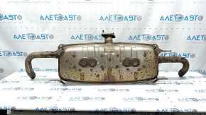 Mazda CX-90 24-26 PHEV rear muffler with barrel, rusty