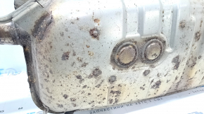 Mazda CX-90 24-26 PHEV rear muffler with barrel, rusty