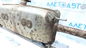 Mazda CX-90 24-26 PHEV rear muffler with barrel, rusty