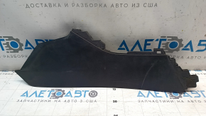 Subaru Outback 15-19 front center console trim, left side, black, worn