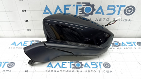 Left side mirror assembly Mazda CX-90 24-26, 7 pins, turn signal, heated, BSM, black