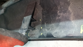 Hyundai Elantra AD 19-20 front bumper lip, structure, worn, broken fasteners