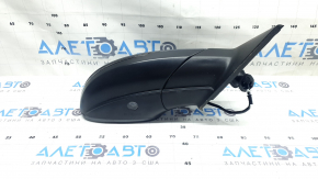 Right side mirror assembly for Audi Q5 8R 09-17, 15 pins, auto-dimming, turn signal, blue LX5R, worn