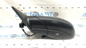 Left side mirror assembly for Audi Q5 8R 09-17, 15 pins, auto-dimming, auto-folding, turn signal, heated, backlit, graphite LX7R, sand