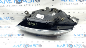 Left front headlight assembly for Audi Q5 8R 13-17, restyling, xenon, scratches, needs polishing