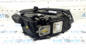 Left front headlight assembly for Audi Q5 8R 13-17, restyling, xenon, scratches, needs polishing