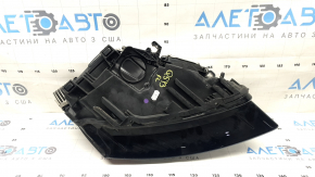 Left front headlight assembly for Audi Q5 8R 13-17, restyling, xenon, scratches, needs polishing