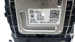 Left front headlight assembly for Audi Q5 8R 13-17, restyling, xenon, scratches, needs polishing