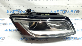 Right front headlight assembly for Audi Q5 8R 13-17, xenon, scratches