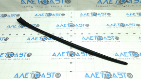 Left windshield molding for Audi Q5 8R 09-17, matte black, scratches, scuffed