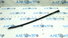 Left windshield molding for Audi Q5 8R 09-17, matte black, scratches, scuffed